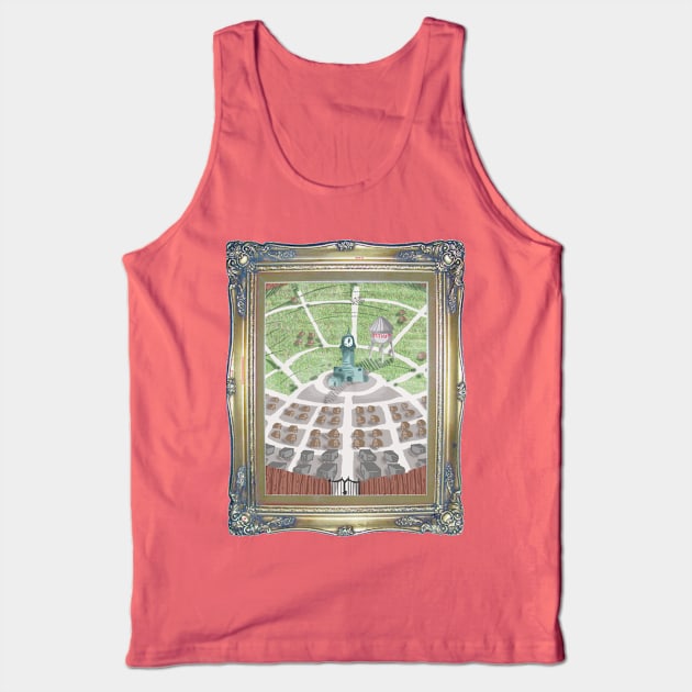 Ye Olde Ostium Map Tank Top by ostiumpodcast